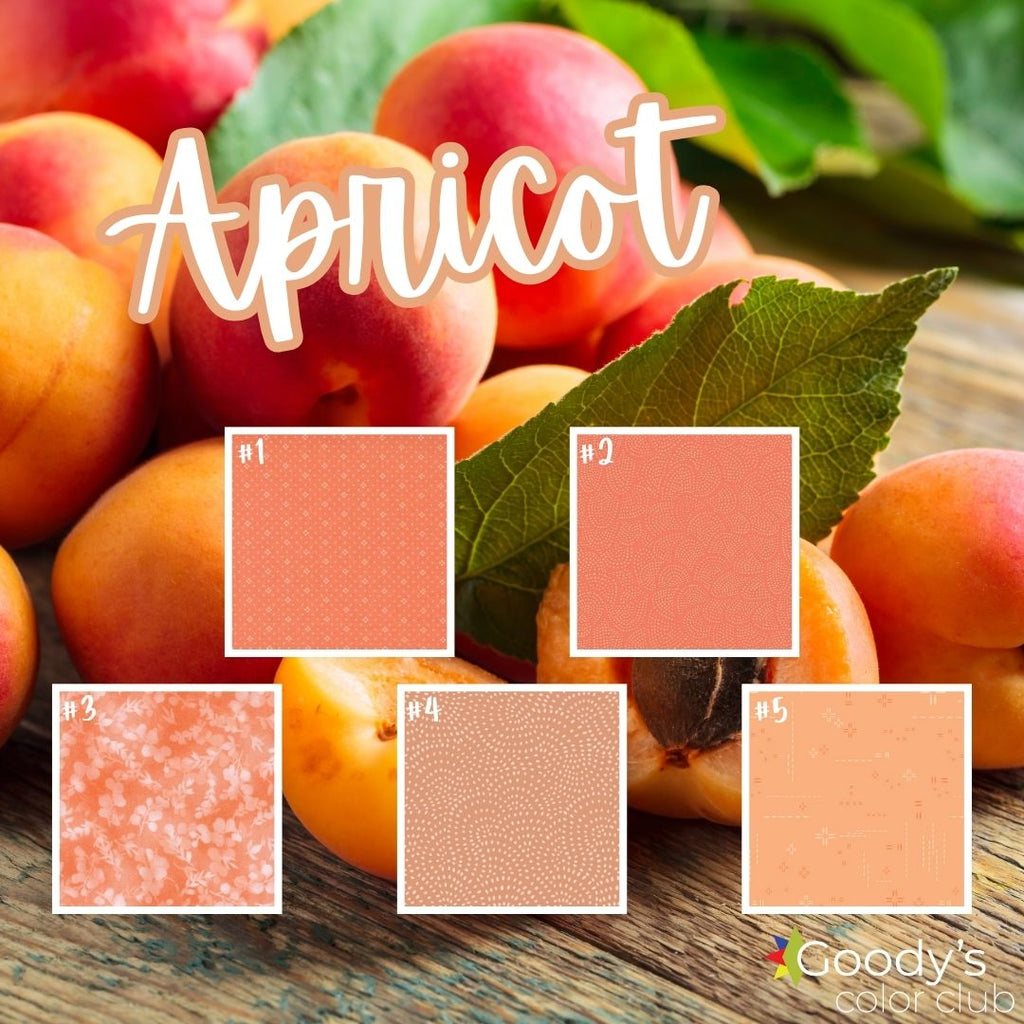 Goody's Color Club - June '23 Apricot Fabrics GE Designs   