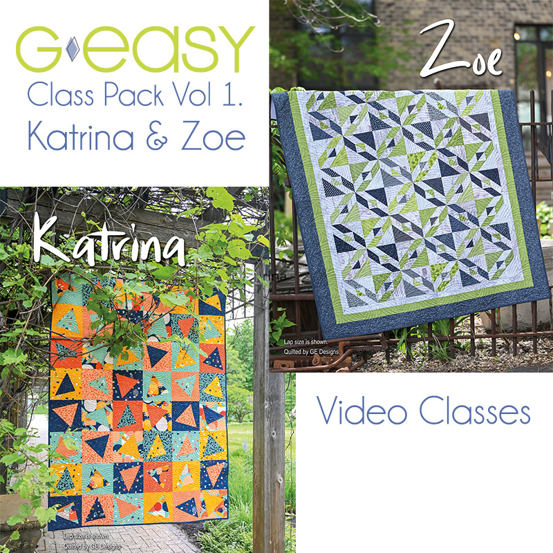 GEasy Class Pack Vol. 1 - Katrina & Zoe Pattern GE Designs   