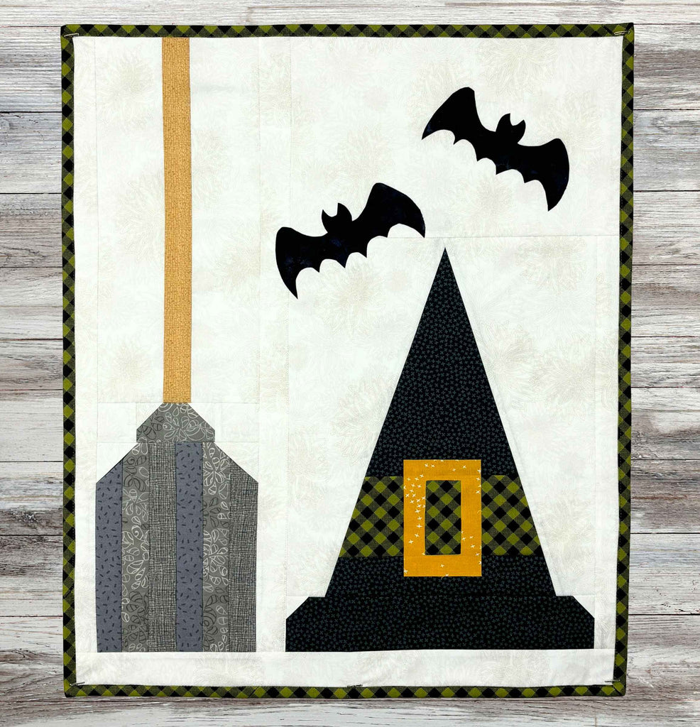 Witches Welcome Kit Fabrics GE Designs   