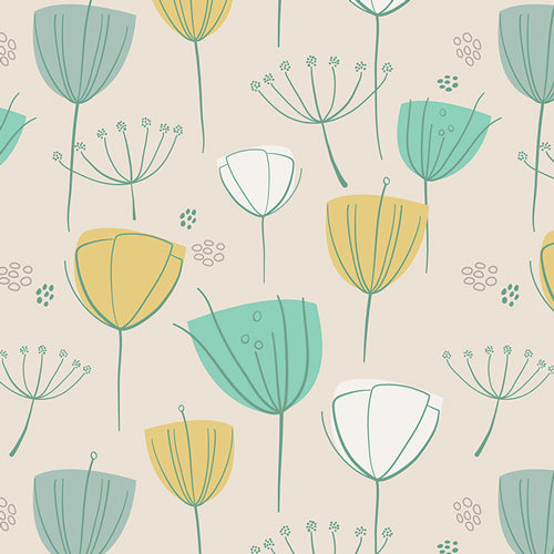 Littlest Floral Frolic CoCo LT-10032 - W110 Fabrics Art Gallery