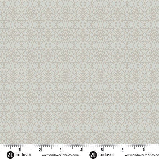 Mellow Drama Lacework Silver A-1149-C W14 Fabrics Andover Fabrics