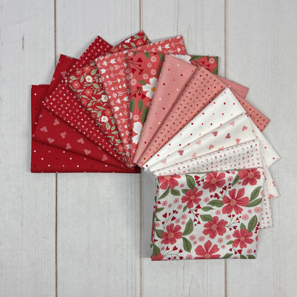 Love Blooms Fat Quarter Bundle Fabrics Moda Fabrics