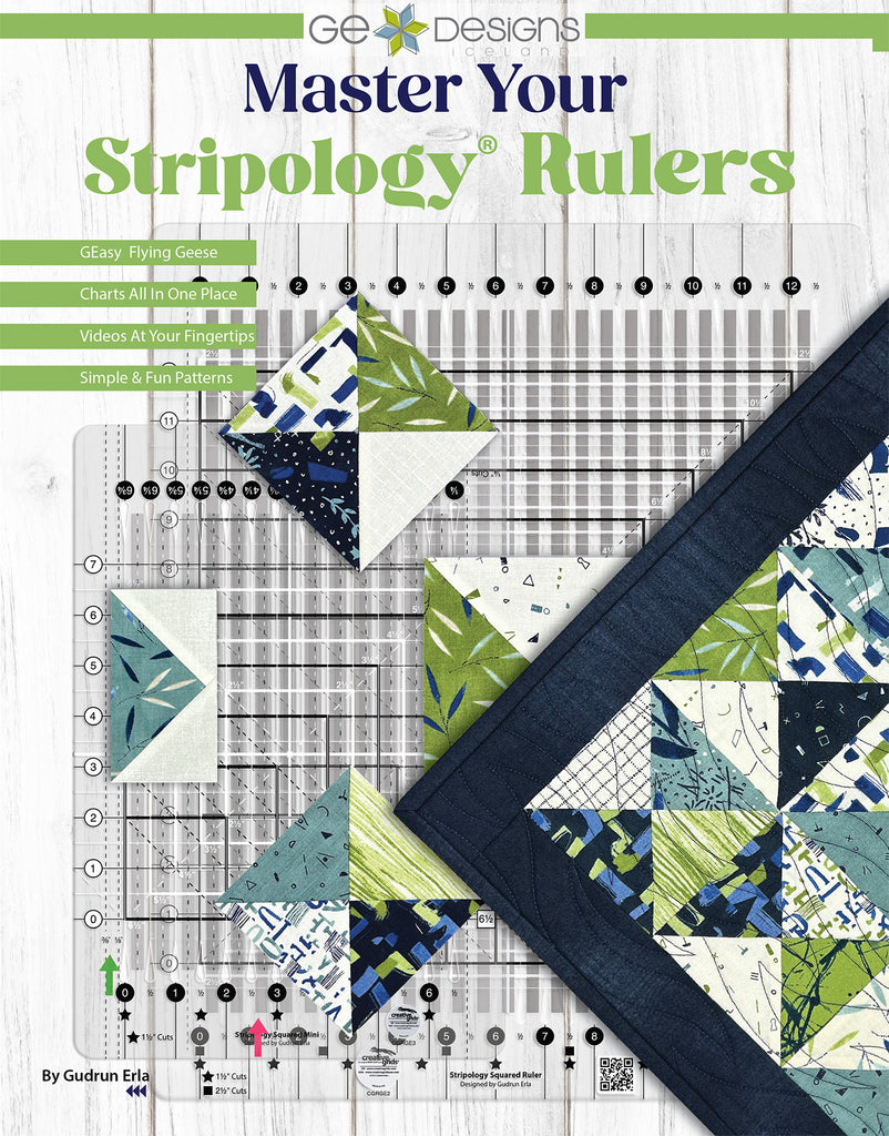 Master Your Stripology Rulers Book GE-517 Book GE Designs   