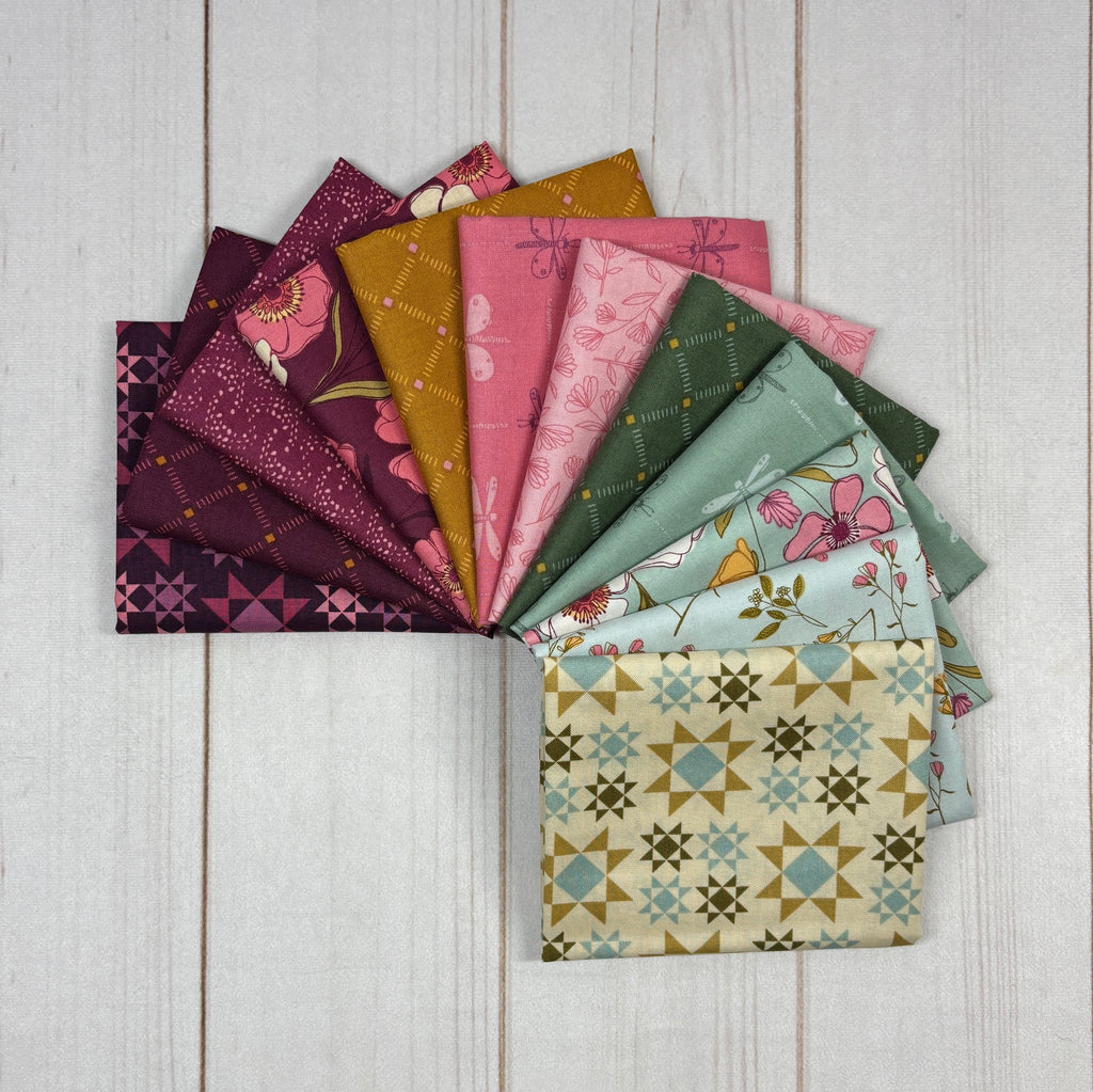 Meadow Walk Fat Quarter Bundle Fabrics Andover