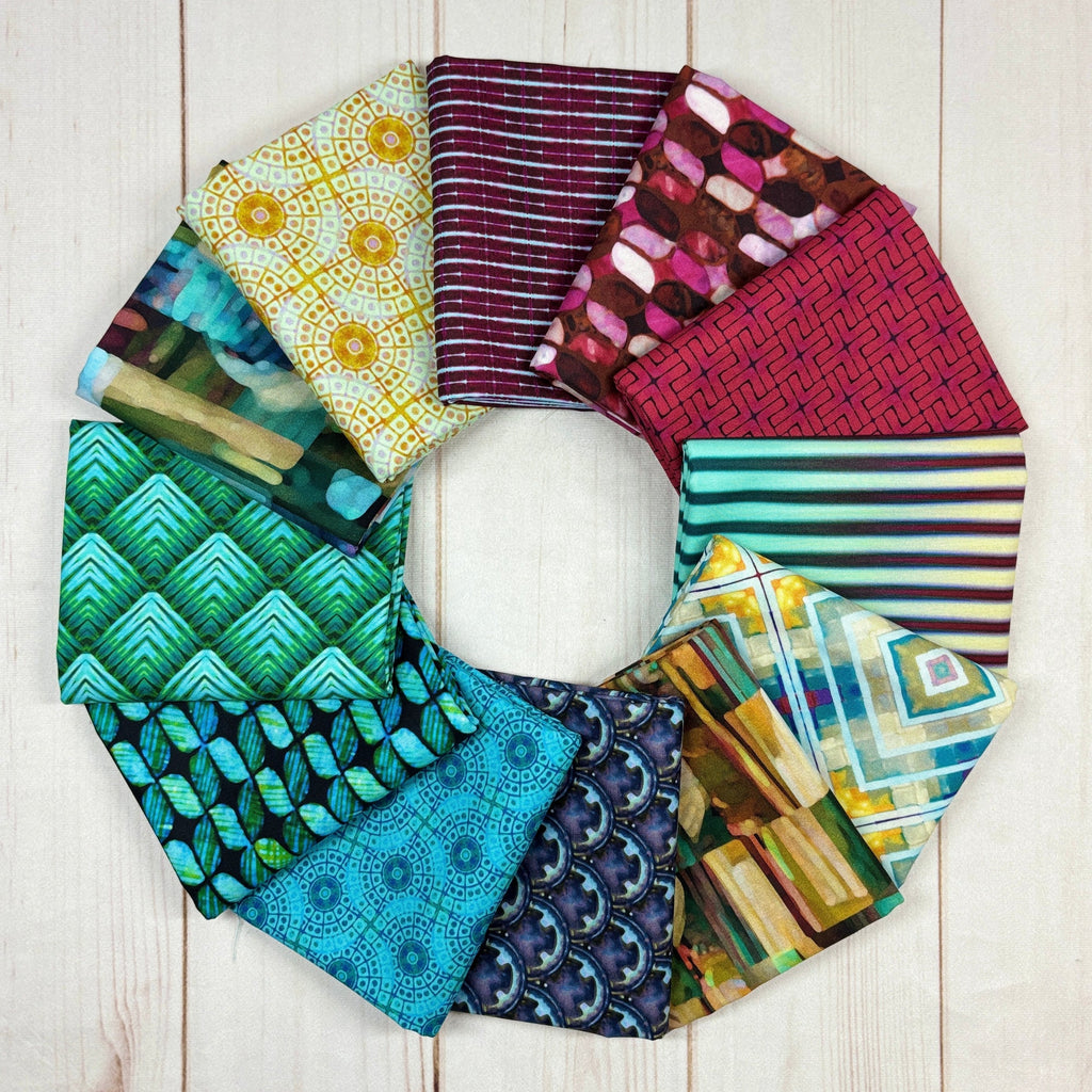 Mosaic Stash Builder Bundle Fabrics Free Spirit   