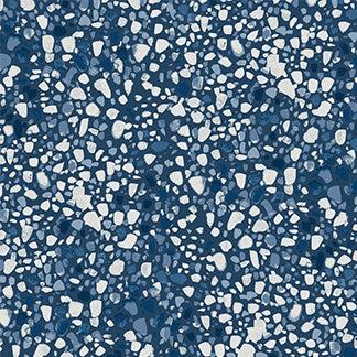 Natural Essence Terrazzo Navy 90915-45 Fabrics Figo   