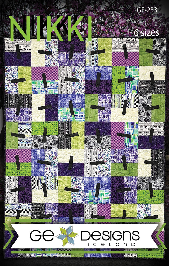 Nikki - 10" square Pattern 233 Pattern GE Designs   