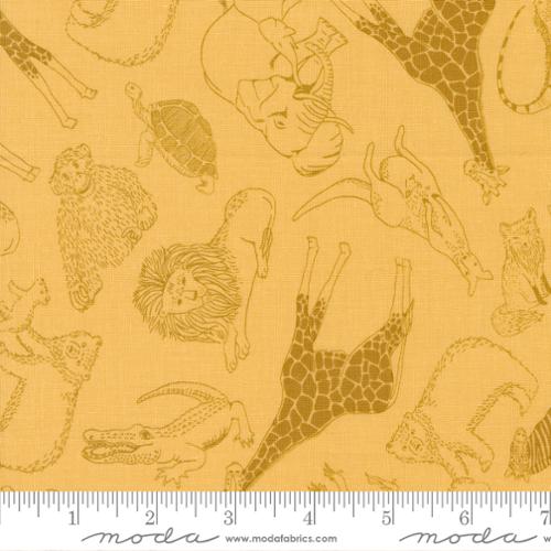 Noah's Ark Animal Toss Sunburst 20872-14 Fabrics Moda Fabrics   