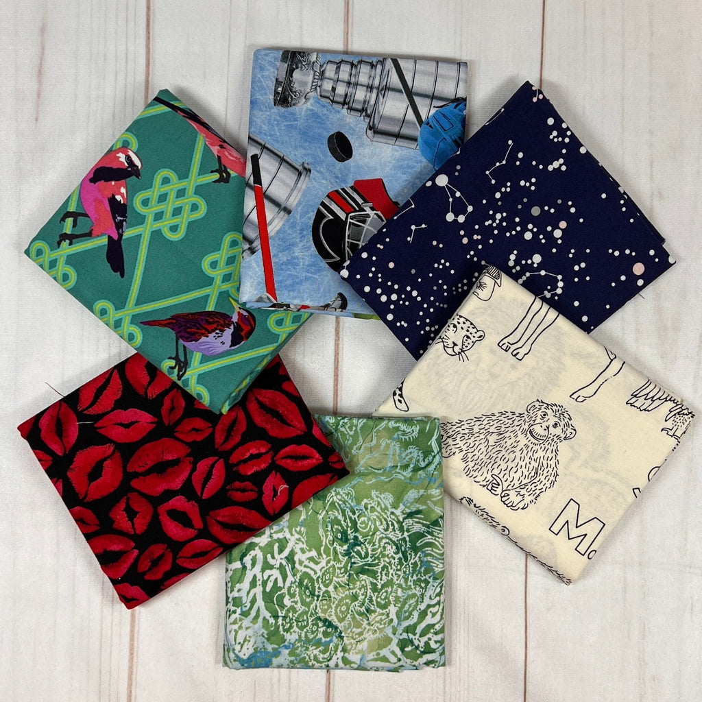 Mystery Bundle - Novelty Prints Fabrics GE Designs   