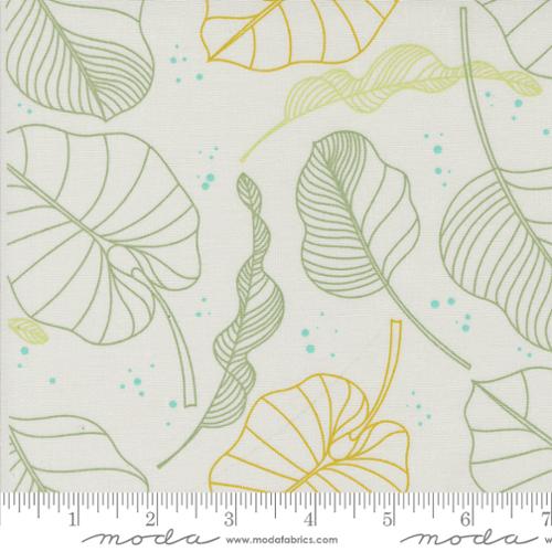 Olive You Leaves Fog 1880-12 Fabrics Moda Fabrics