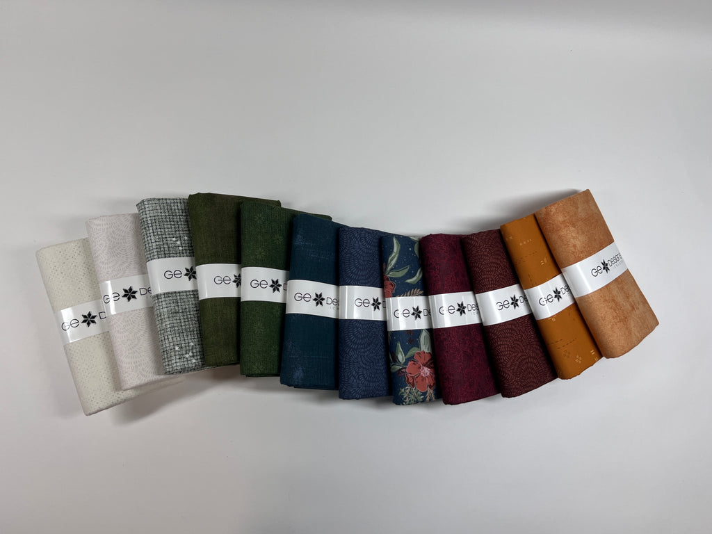 Olive Grove Half Yard Bundle Fabrics Riley Blake