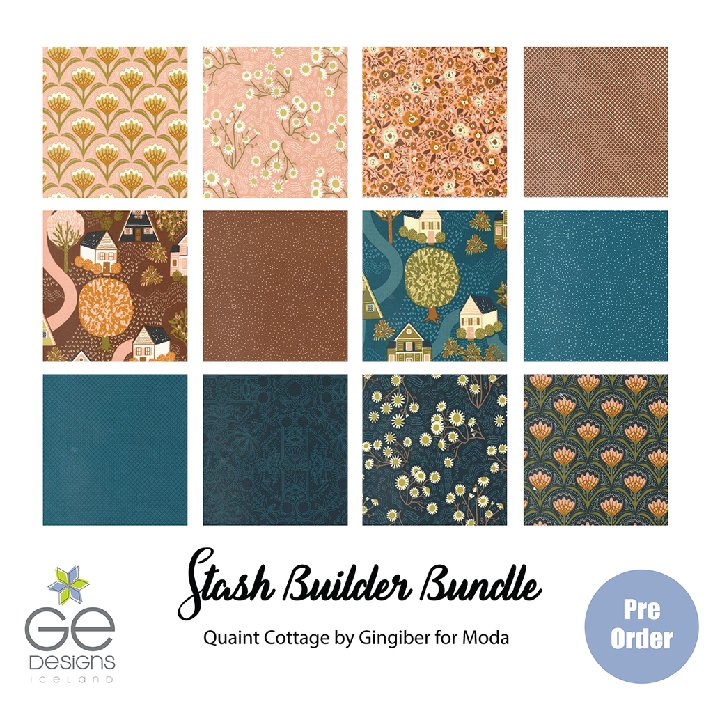 Quaint Cottage Stash Builder Bundle Fabrics Moda Fabrics   