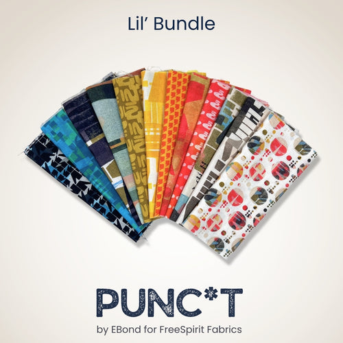 PUNC*T Lil' Bundle, quilting fabric by Free Spirit