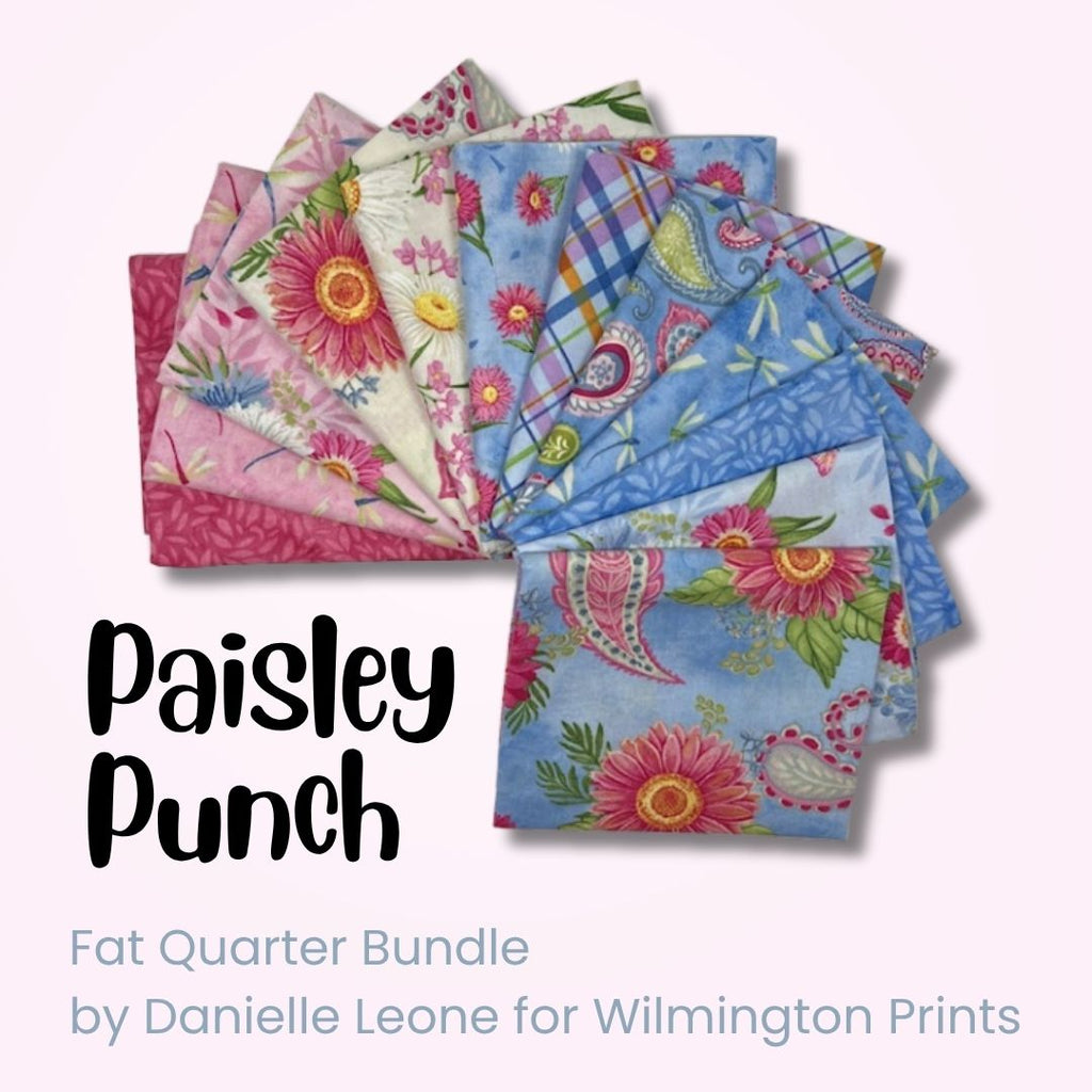 Paisley Punch Fat Quarter Bundle Fabrics Wilmington