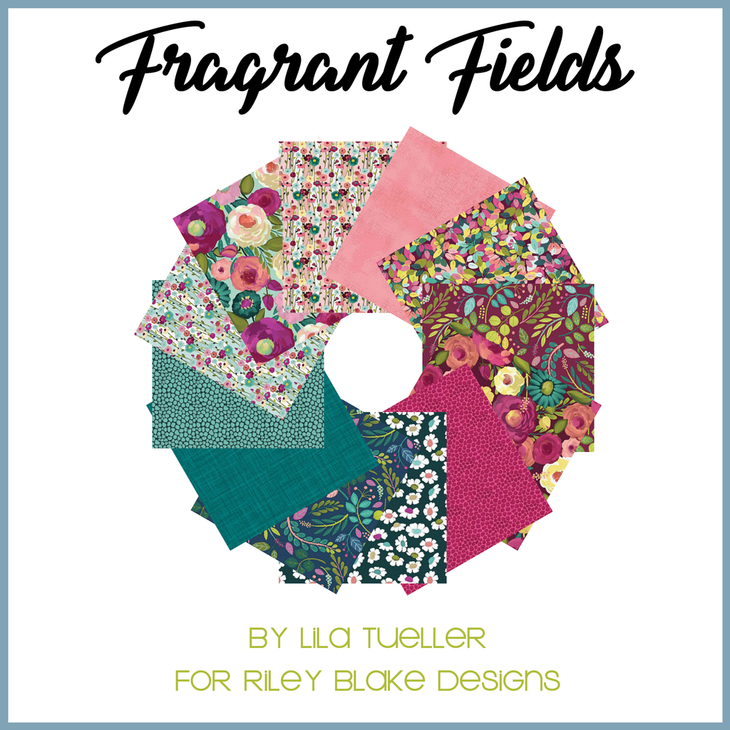 Fragrant Fields Half Yard Bundle Fabrics Riley Blake   