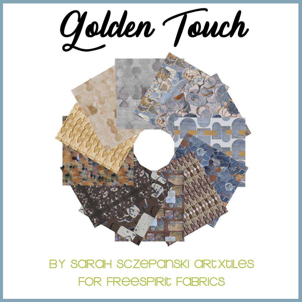 Golden Touch Stash Builder Bundle PRE-ORDER Fabrics Free Spirit   