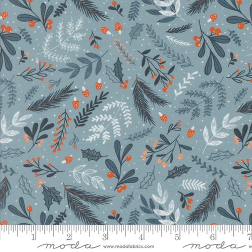 Purrfect Christmas Greenery Igloo 39043-14 Fabrics Moda Fabrics