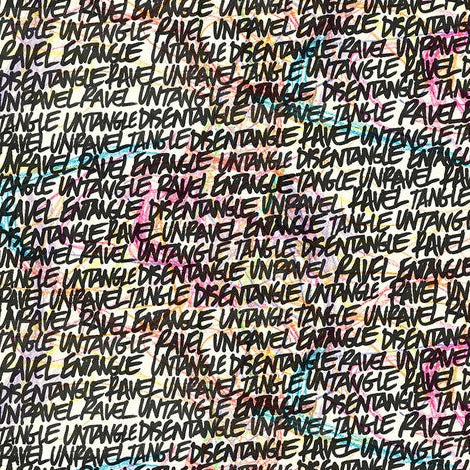 Ravel Unravel Ink PWEB034 Fabrics Free Spirit   