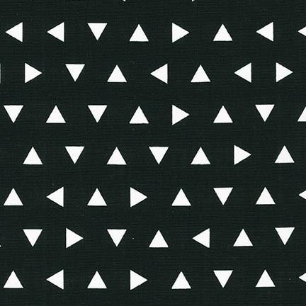 Remix White Triangles 15239-2 T45 Fabrics Robert kaufman   