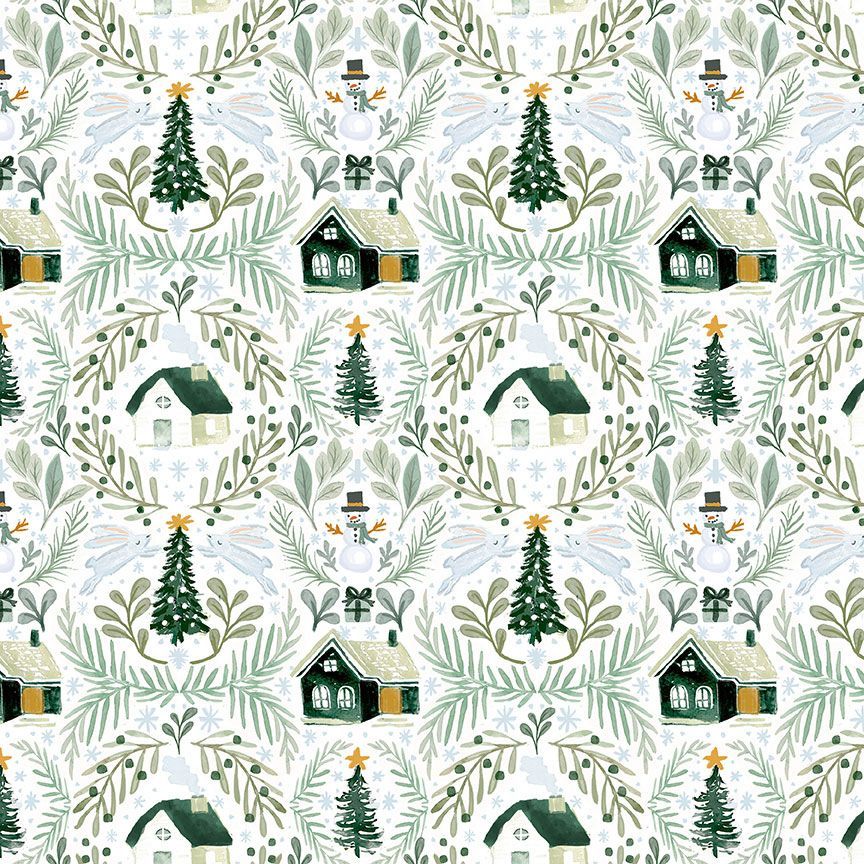 Best in Snow White Minky PCJ2490- 1.5 YARD Fabrics Dear Stella   