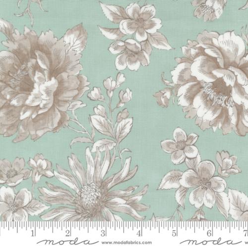 Moda Fabrics Sandalwood Floral Eucalyptus 108" Wide Backing Fabric - 108019-13 - 3 YARD Fabrics Moda Fabrics