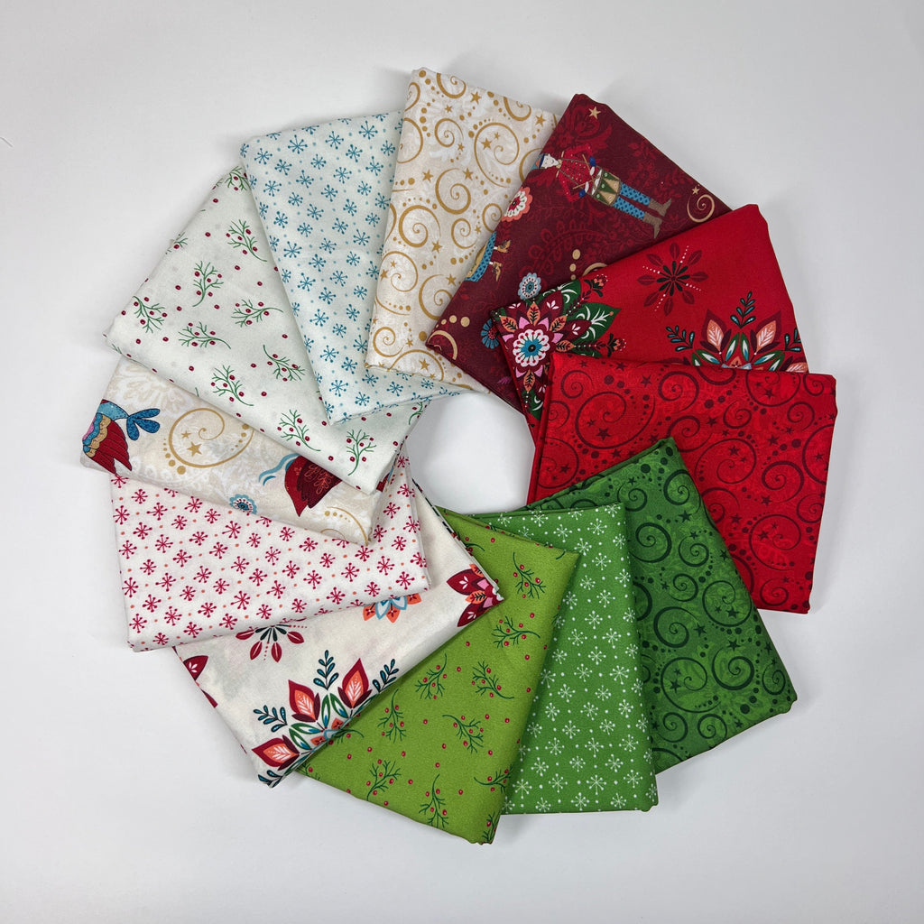 Scandinavian Holiday Half Yard Bundle Fabrics Henry Glass