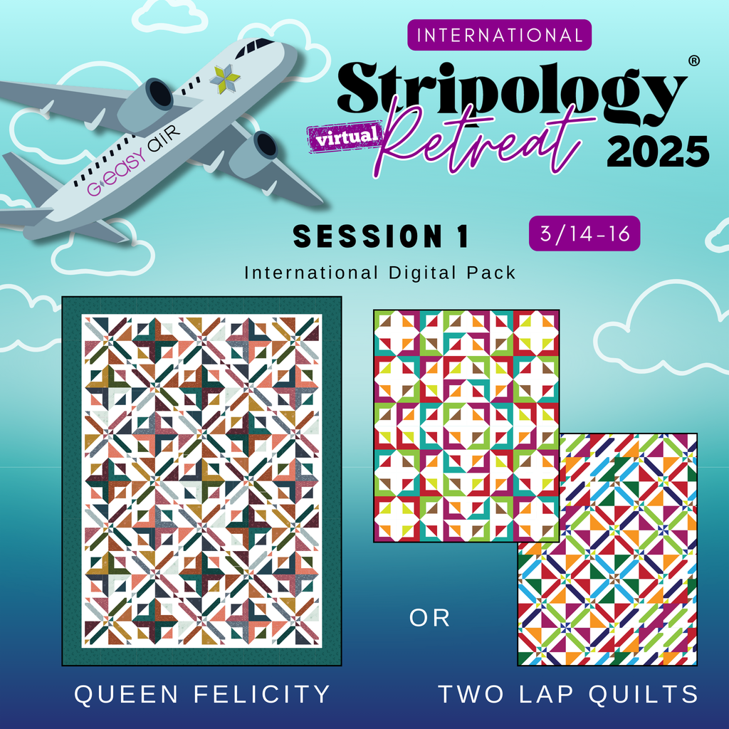 INTERNATIONAL Stripology Virtual Retreat 2025 Session 1 - Digital Pack GE Designs