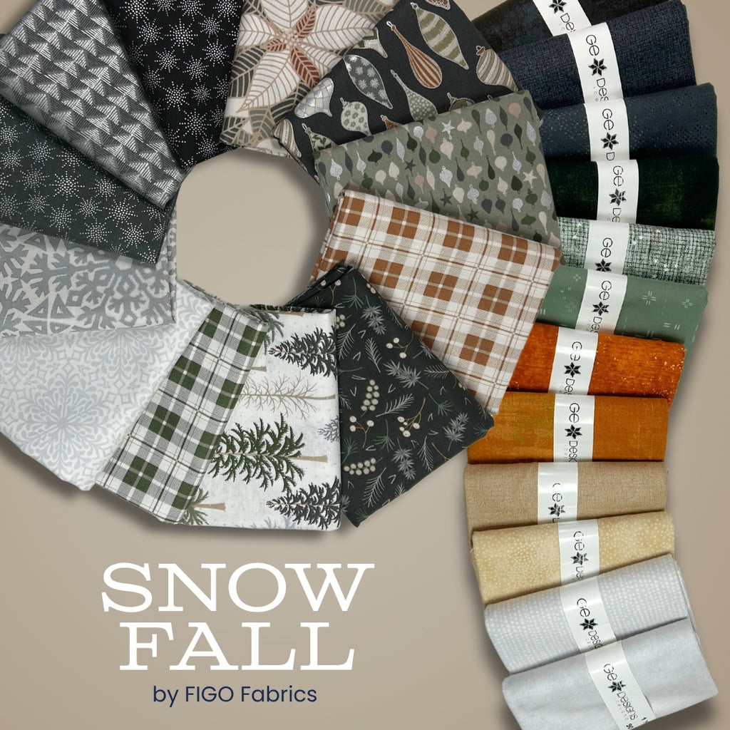 Snowfall Half Yard Bundle Fabrics Figo