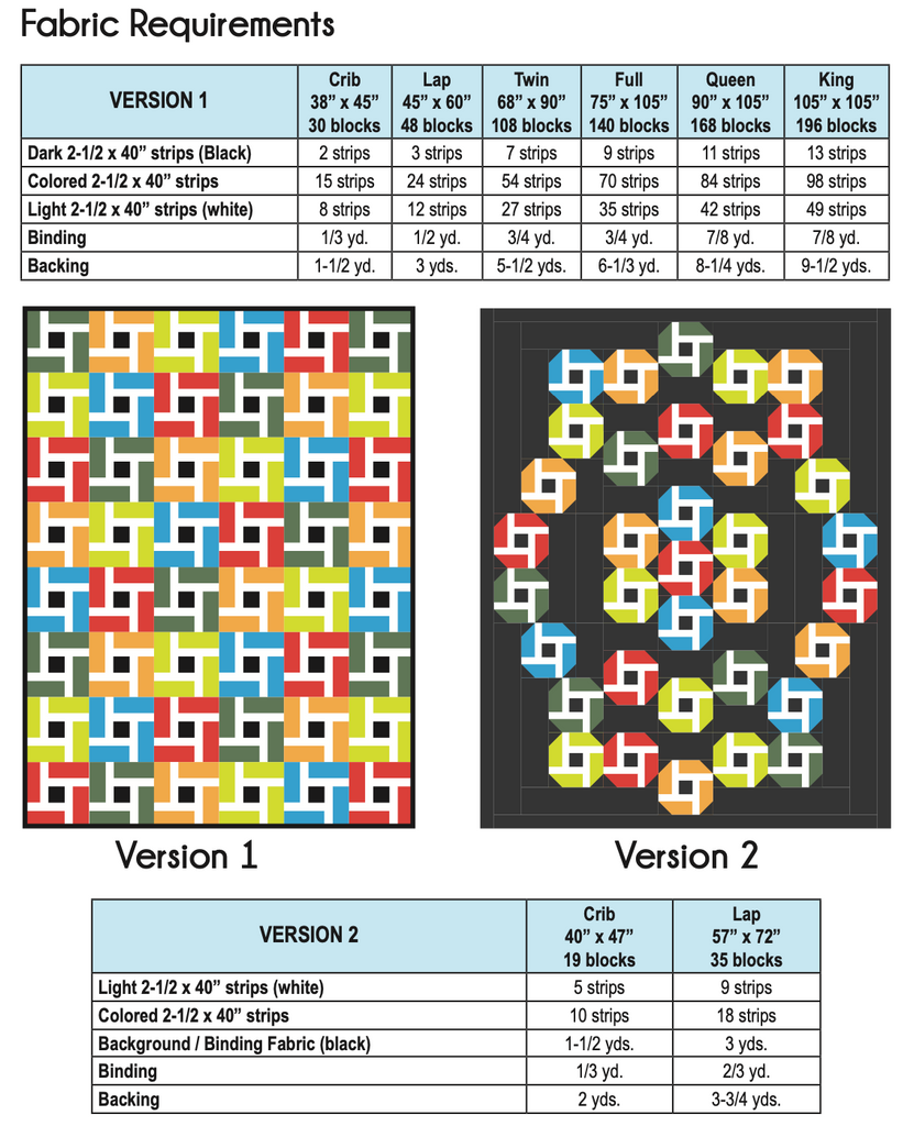 Strip Twist 2.0 Pattern PDF 140 Pattern GE Designs   