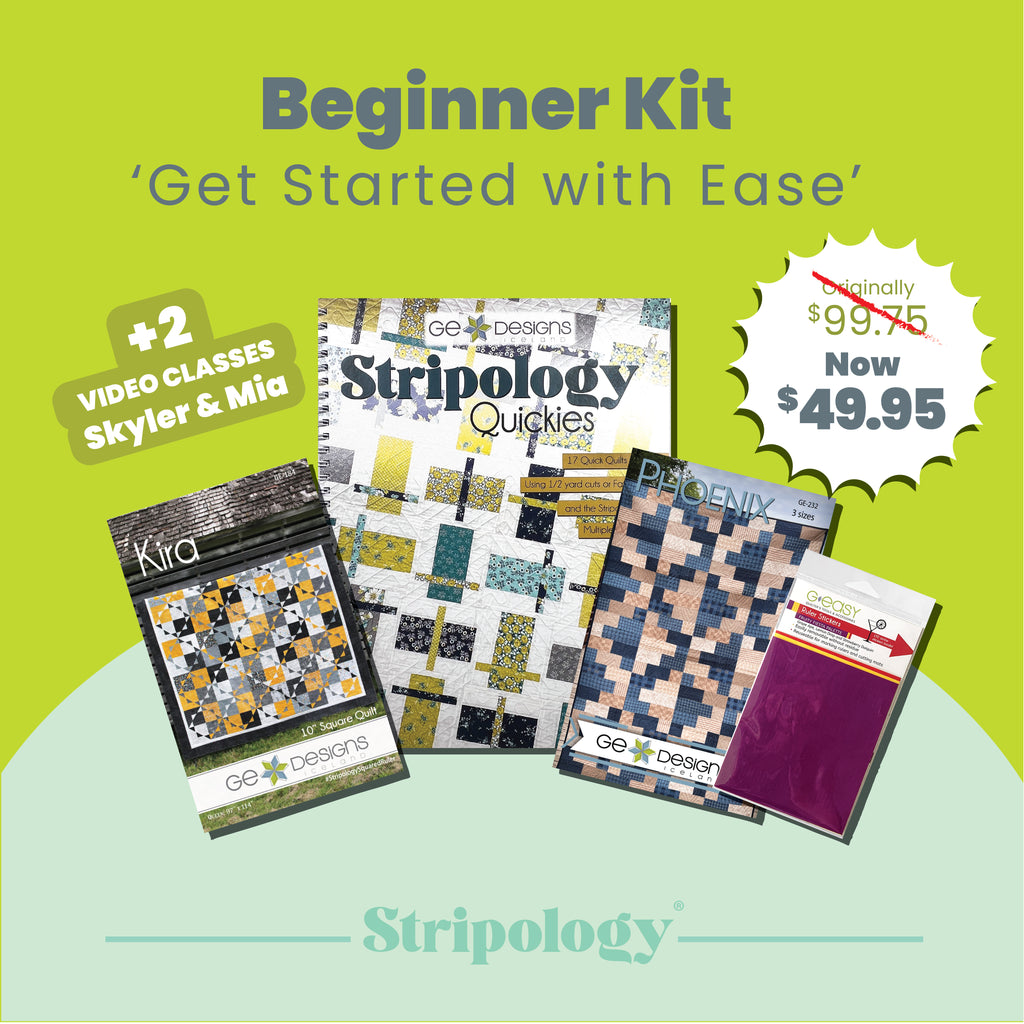 Stripology Beginner Kit - Get Started with Ease Book GE Designs