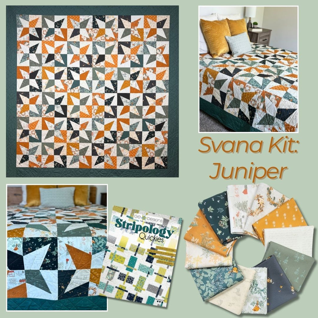 Svana- Juniper Kit Fabrics Art gallery   