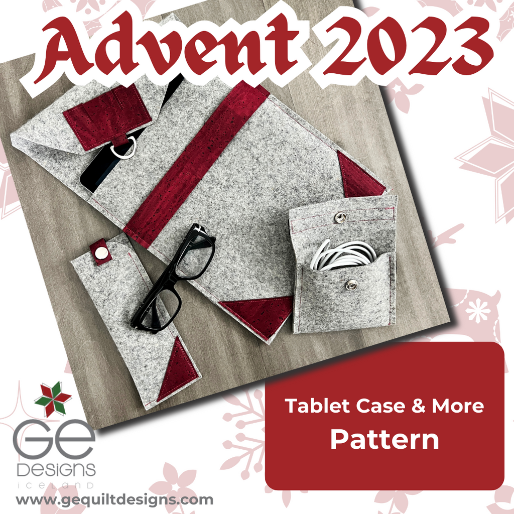 GEasy Tablet Case - Cord Bag & Eyeglass Case Pattern GE Designs   