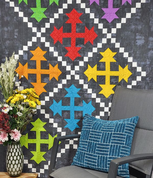 Thor's Hammer Quilt Kit - "48x64" Size Fabrics GE Designs   