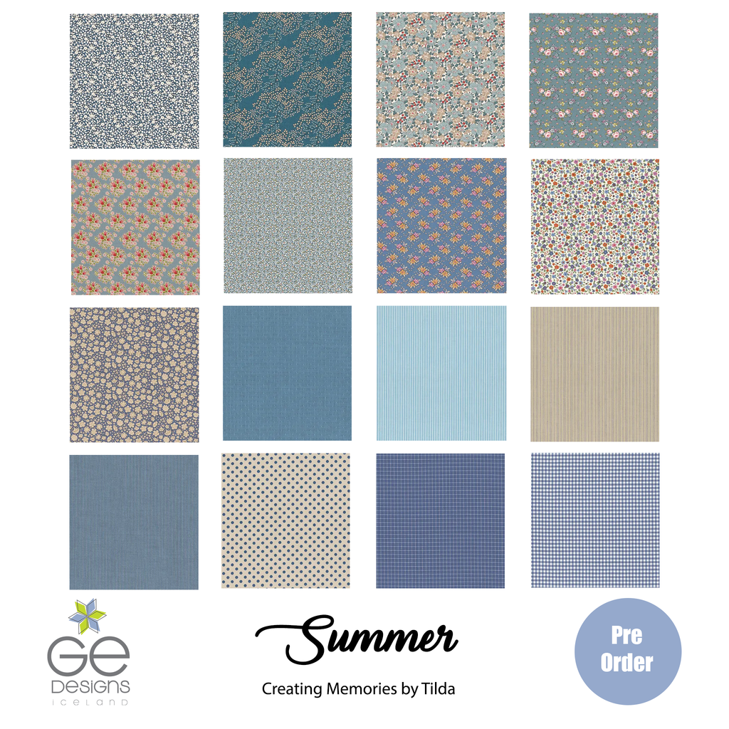 Tilda Creating Memories Summer - Half Yard Bundle Fabrics Tilda