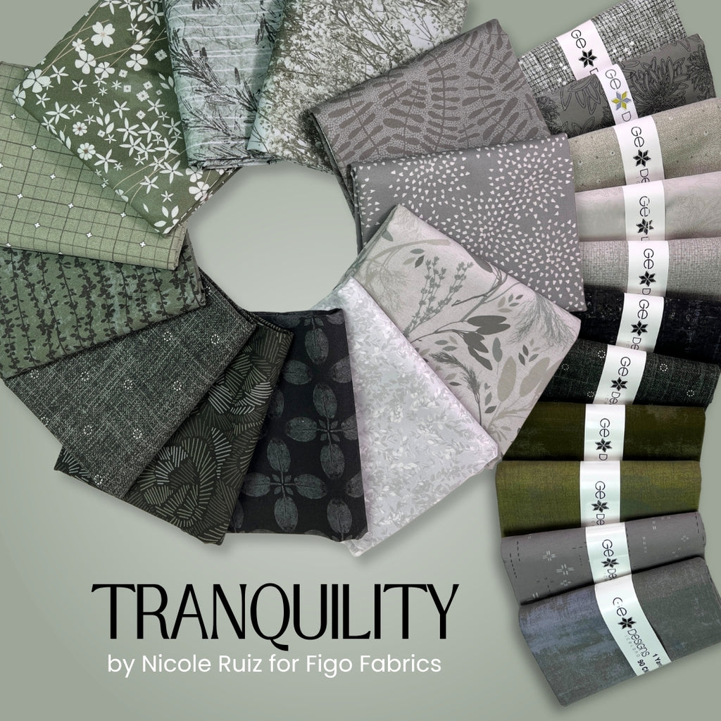 Tranquility Half Yard Bundle Fabrics Figo