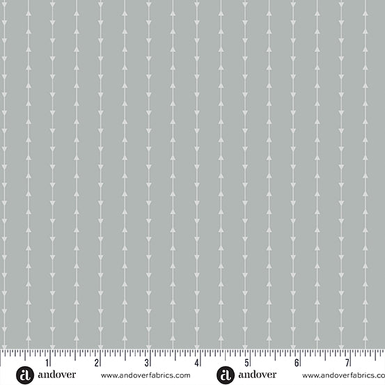 Century Grays Triangle Stripe Gray CS-928-C W11 Fabrics Andover Fabrics