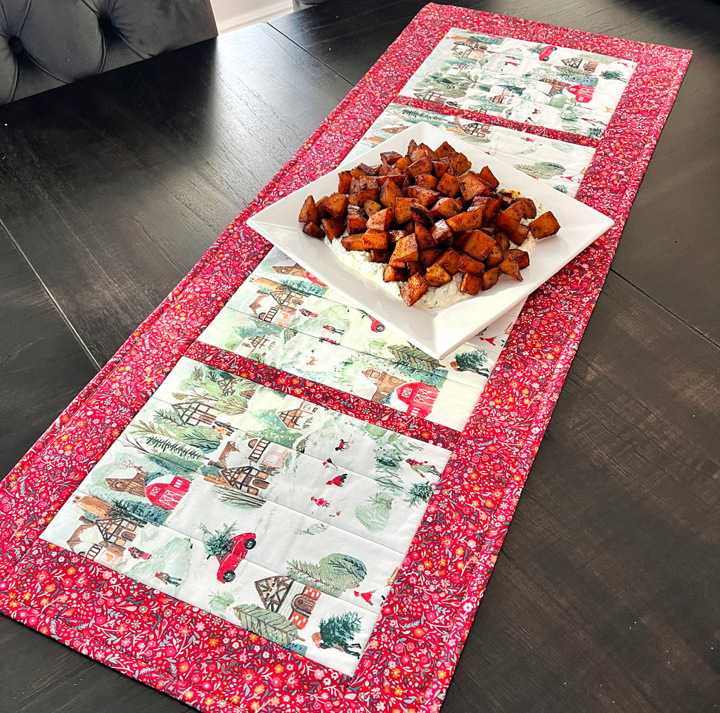 GEasy Trivet Runner - Quilt As You Go Pattern GE Designs   