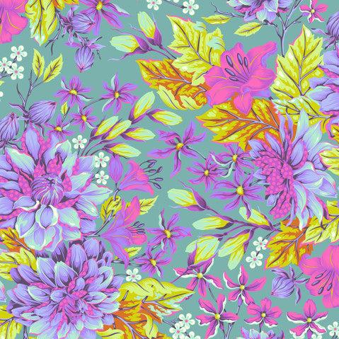 Untamed Hello Dahlia Cosmic QBTP017 - 108" Wide 1 YARD Fabrics Free Spirit   