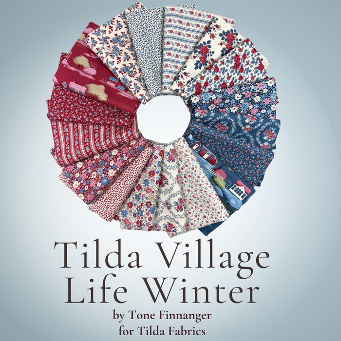 Tilda Village Life Winter Half Yard Bundle