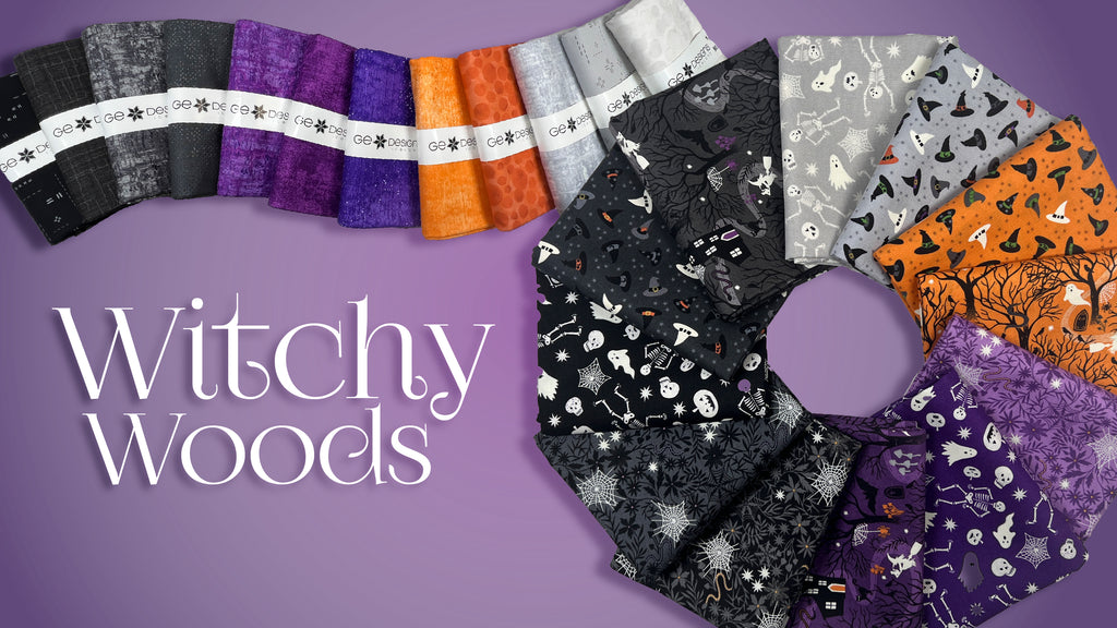 Witchy Woods Half Yard Bundle Fabrics Lewis & Irene
