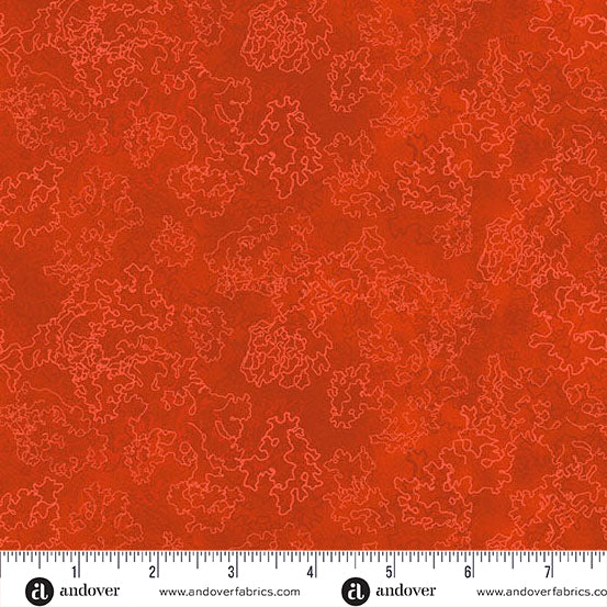 Heima Moss Poppy A-1634-O Fabrics Andover Fabrics