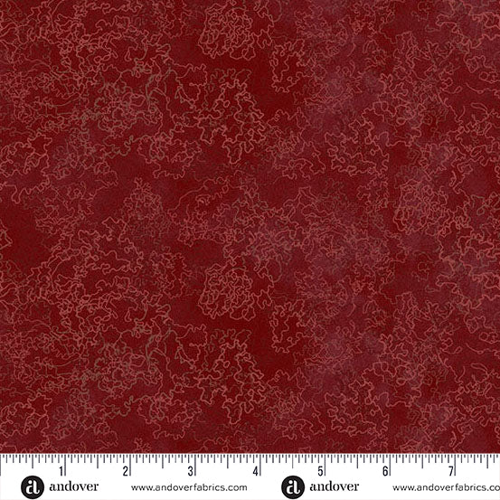 Heima Moss Rhubarb A-1634-R Fabrics Andover Fabrics