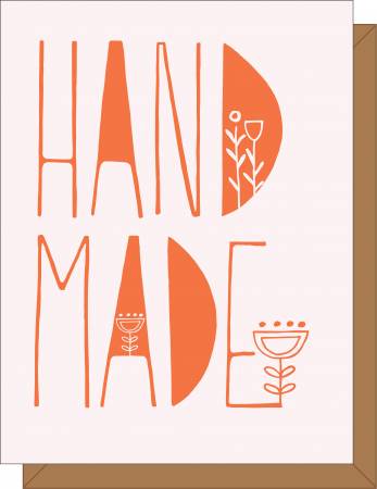 Greeting Card "Handmade" Apparel & Accessories Checker   