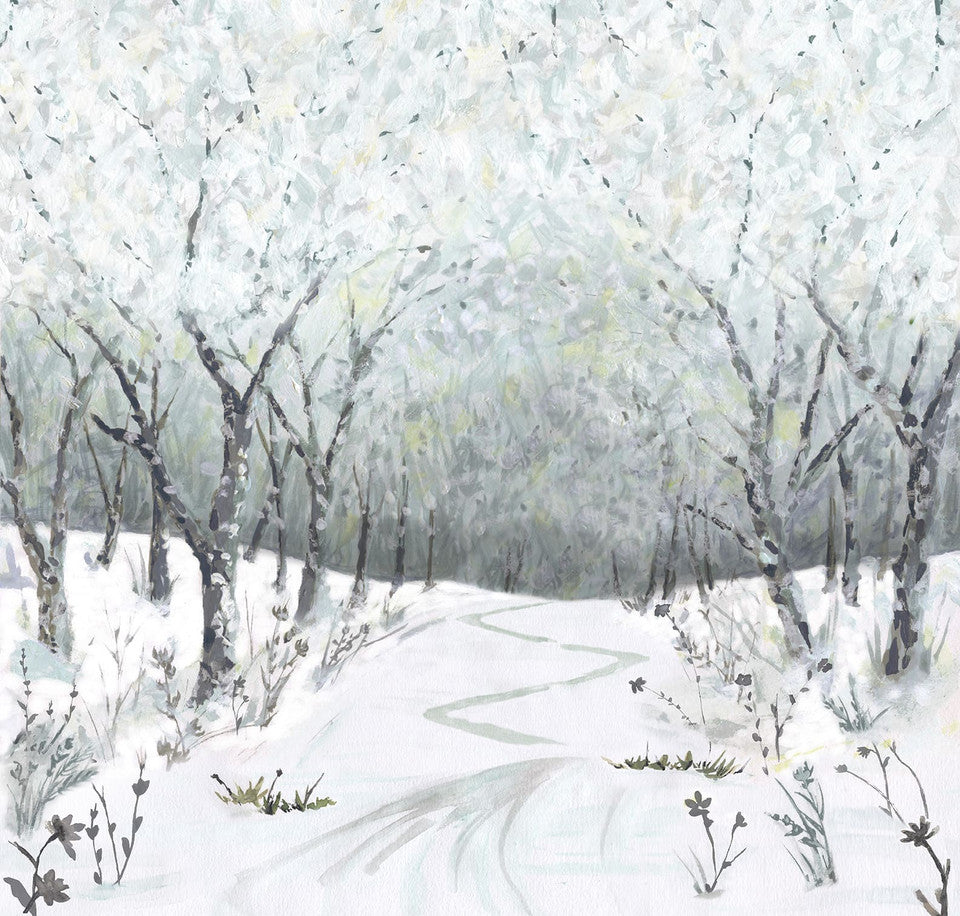 Hazy Shade of Winter Panel 8443P-79 Fabrics Studio E Fabrics
