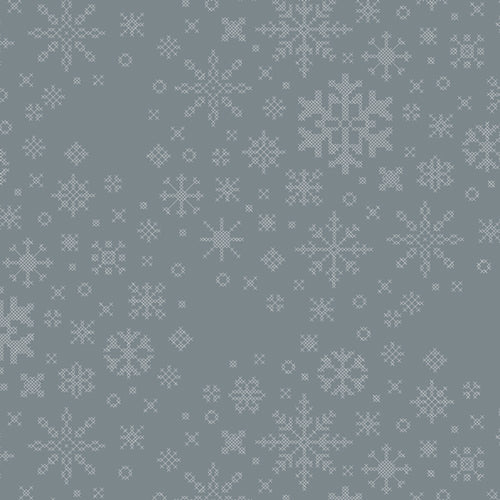 Snow Day Ice Crystals T-25-69 Fabrics Art Gallery