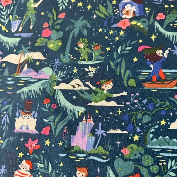 Forever Neverland Main Night T-25-100 Fabrics Riley Blake