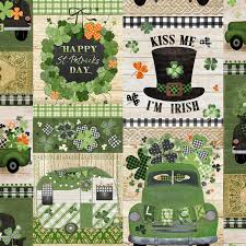 Shamrockin Patches 22245 Fabrics 3 Wishes