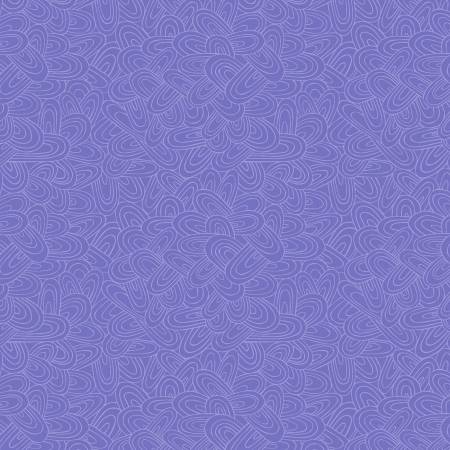 Whimsy Just Swell Blue/Violet T-25-15 Fabrics P&B Textiles
