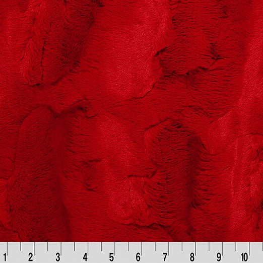 Luxe Cuddle Mirage Cardinal 80" MK-TH-0051 - 3 YARD Fabrics Shannon Fabrics   