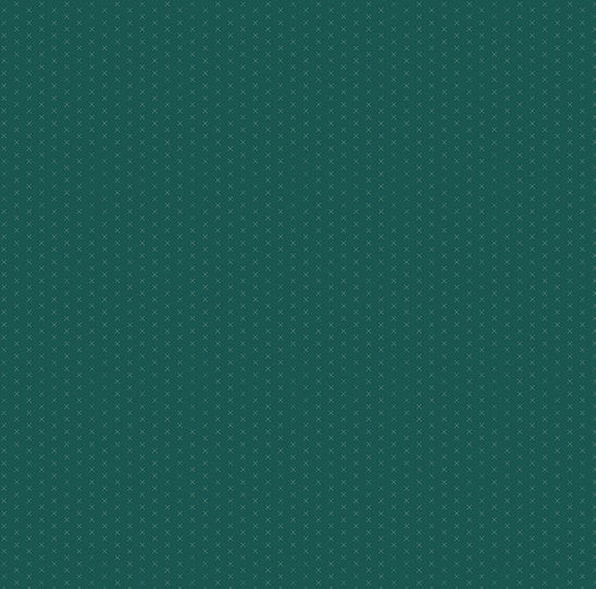Little Goldi Cross Stitch Dark Teal T-25-89 Fabrics Clothworks